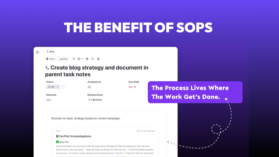 What Are the Benefits of Standard Operating Procedures?