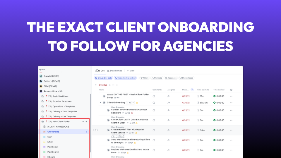 Agency Client Onboarding: The Exact Process to Follow [+ Free ClickUp Template]