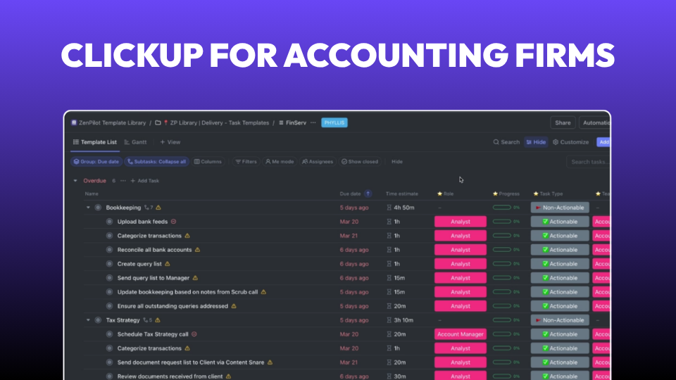 ClickUp for Accounting Firms: The Ultimate Guide