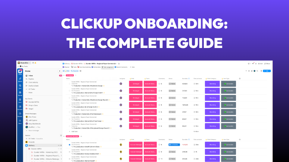 ClickUp Onboarding: The Complete Guide to Making It Stick