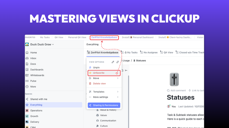 Everything You Need to Know About ClickUp Views