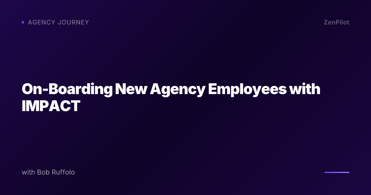 On-Boarding New Agency Employees with IMPACT